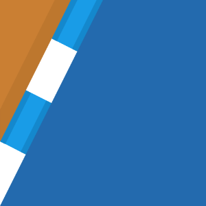 Blue sides orange race track 74 background