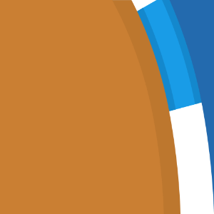 Blue sides orange race track 77 background