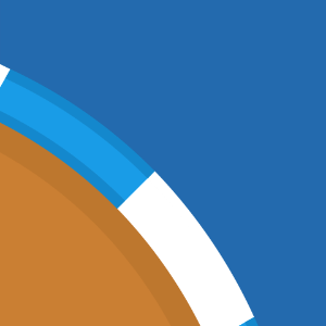 Blue sides orange race track 86 background