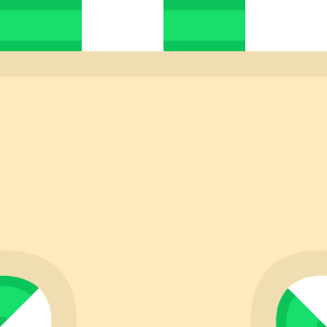 Green sides beige race track 11 background