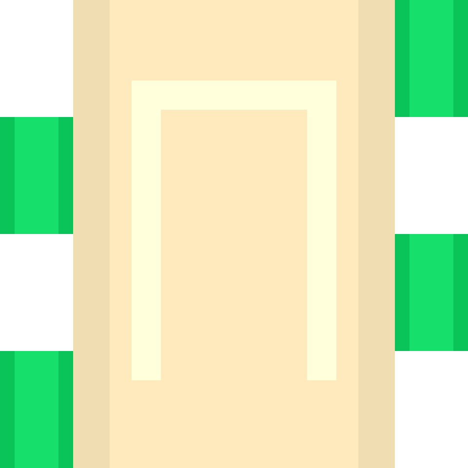 Green sides beige race track 19 background