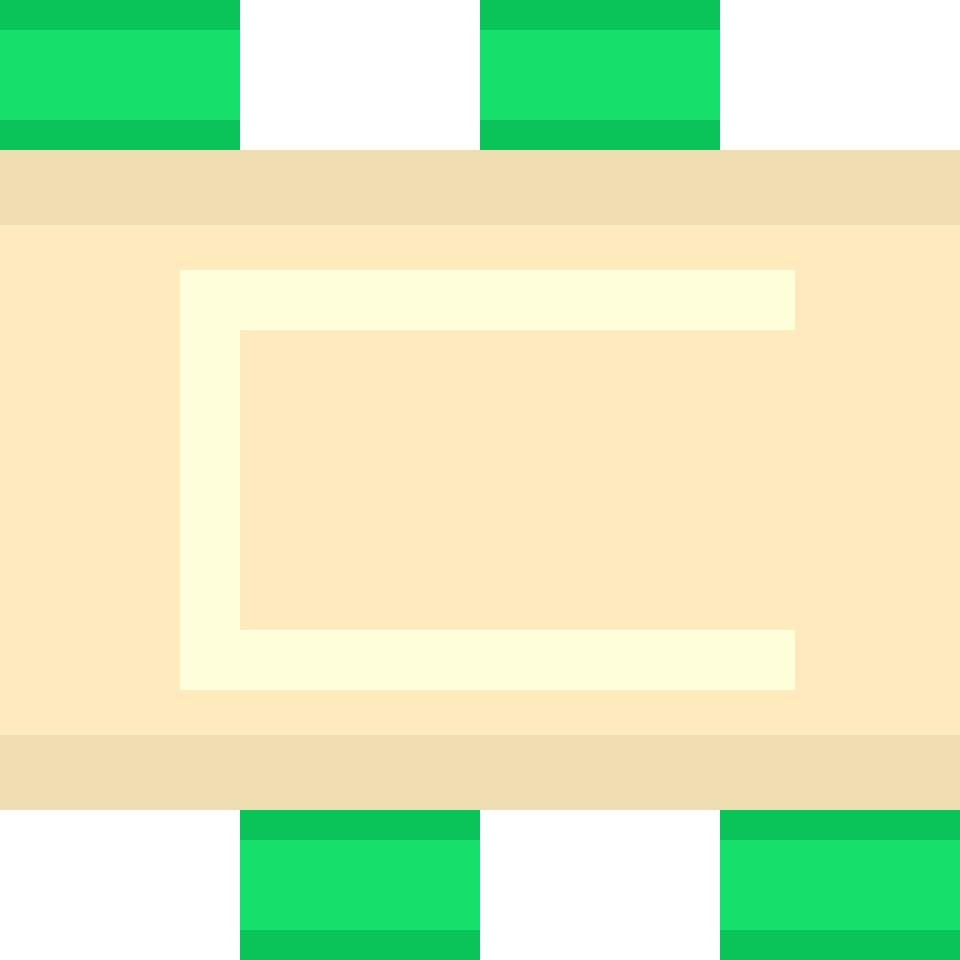 Green sides beige race track 22 background