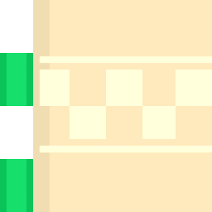 Green sides beige race track 34 background