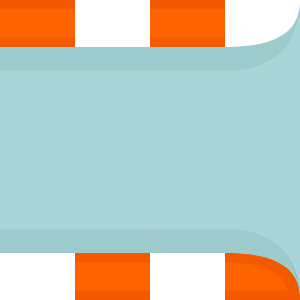 Orange sides blue race track 003 background