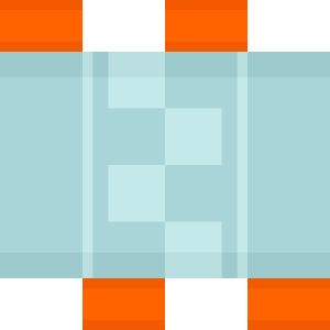 Orange sides blue race track 023 background