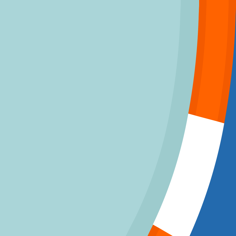 Orange sides blue race track 027 background
