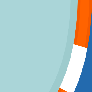 Orange sides blue race track 027 background