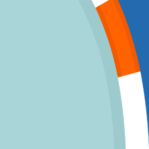 Orange sides blue race track 030 background