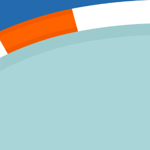Orange sides blue race track 033 background