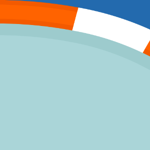 Orange sides blue race track 034 background