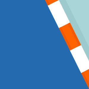 Orange sides blue race track 041 background
