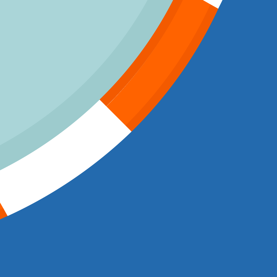 Orange sides blue race track 042 background