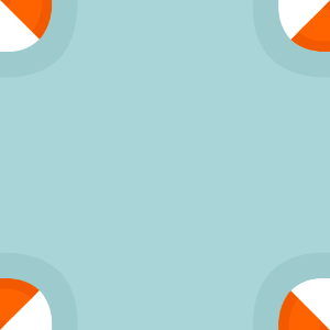 Orange sides blue race track 050 background