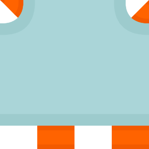 Orange sides blue race track 053 background