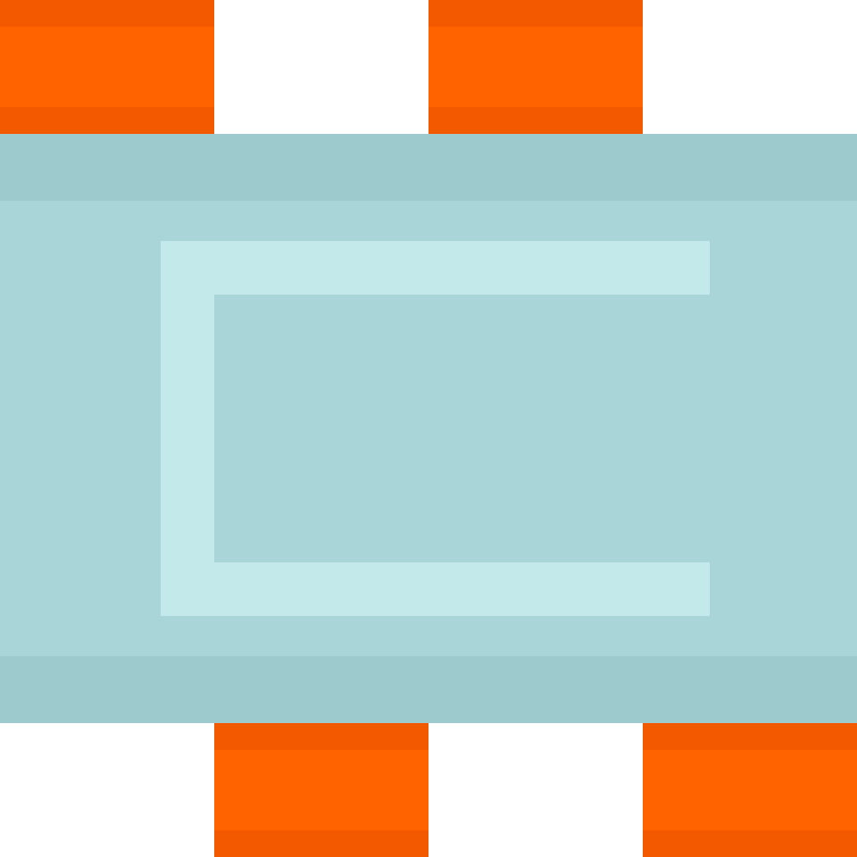 Orange sides blue race track 062 background