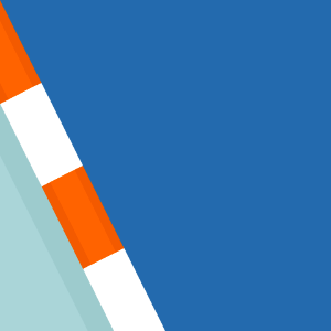 Orange sides blue race track 079 background