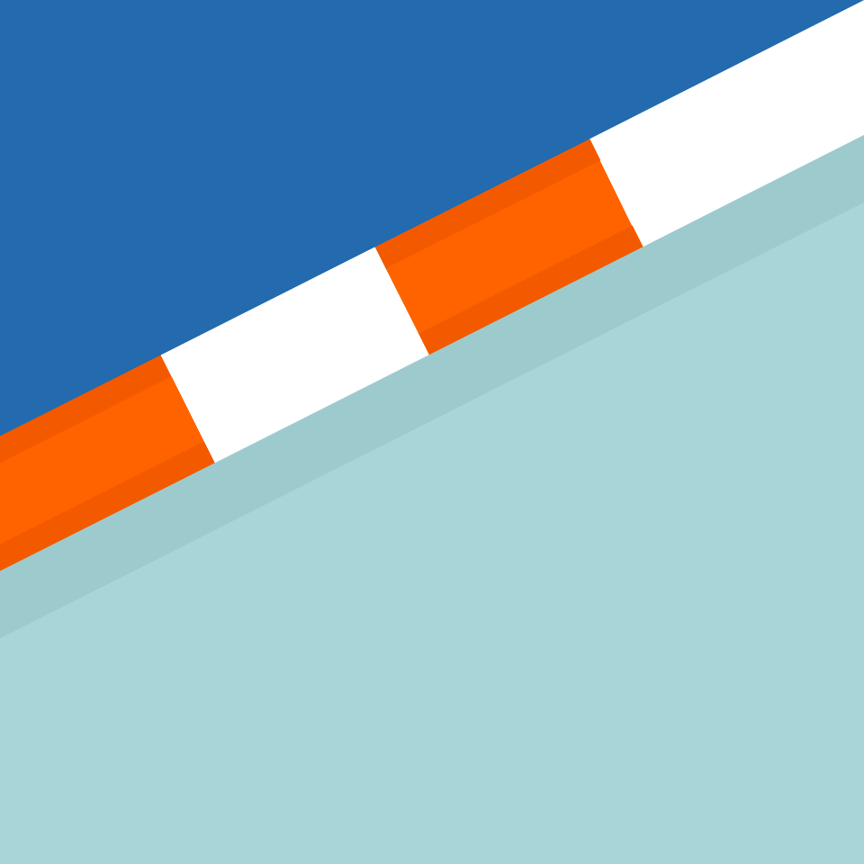 Orange sides blue race track 083 background