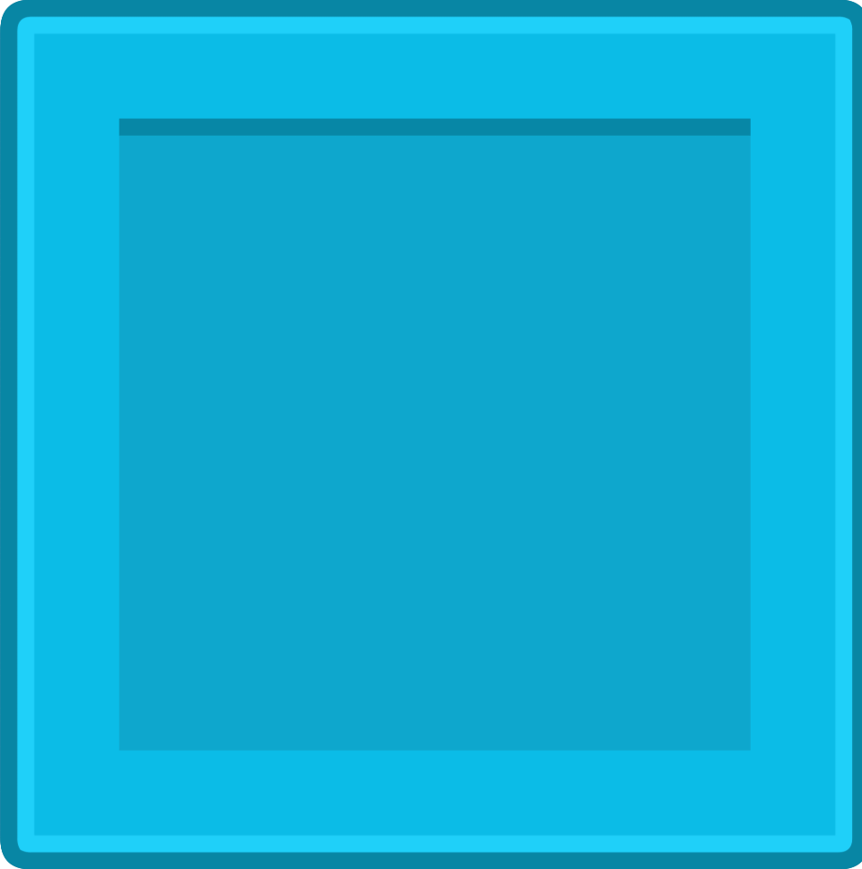 Blue square background