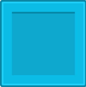 Blue square background