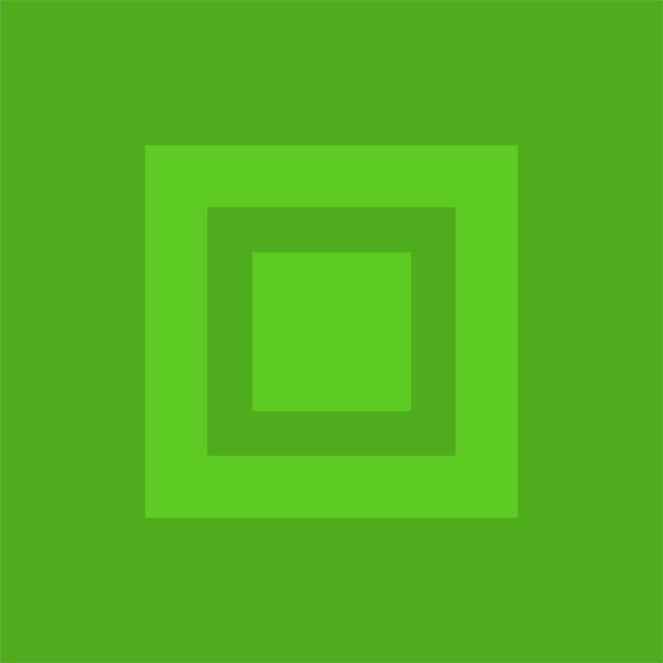 Green transparent square 02 background