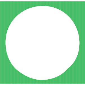 White green stripes circle background