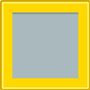 Yellow outline grey square 02 background