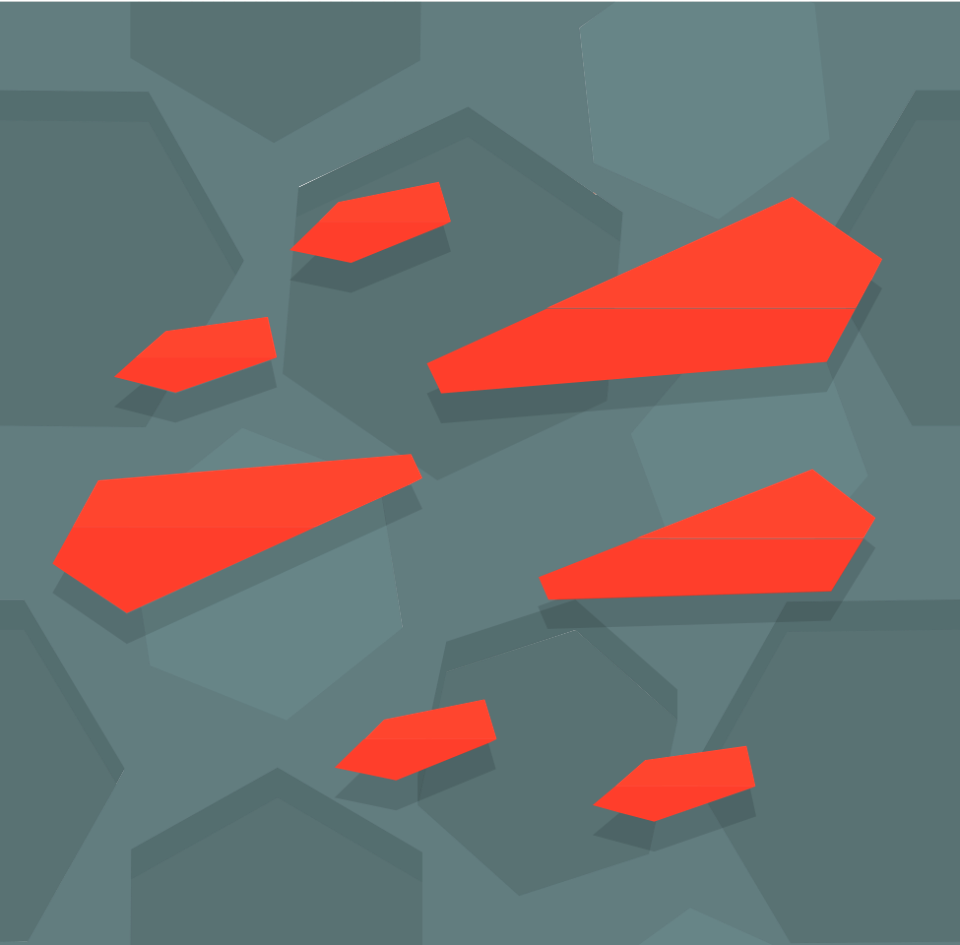 Dirty blue hexagons red diamonds 02 background