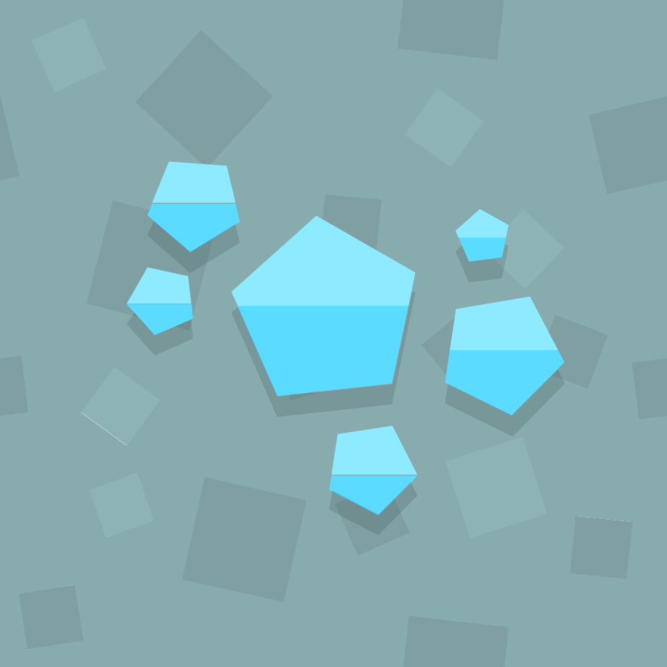 Dirty blue pentagons 01 background