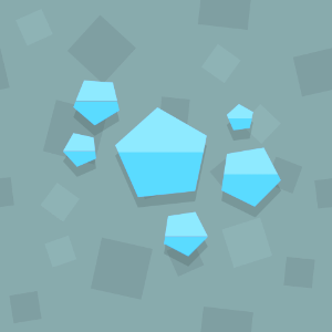 Dirty blue pentagons 01 background