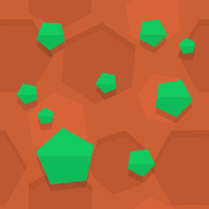 Red green pentagons 01 background