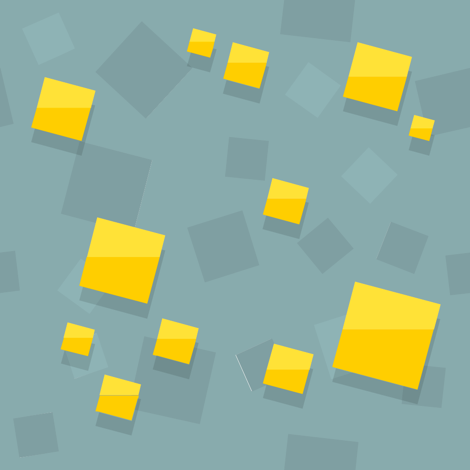 Dirty blue yellow squares 01 background