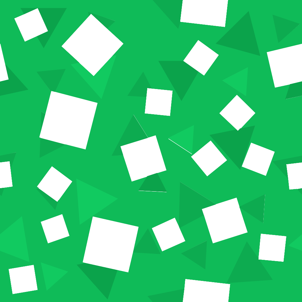 Green tile blue squares background