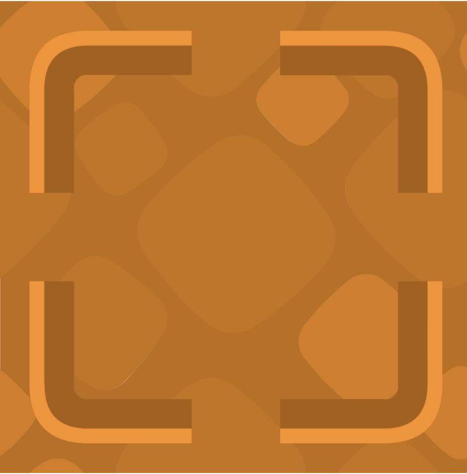Orange rounded squares 02 background
