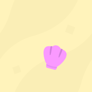 Beige stripe wide pink shell background