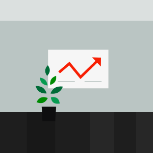 Office chart plant