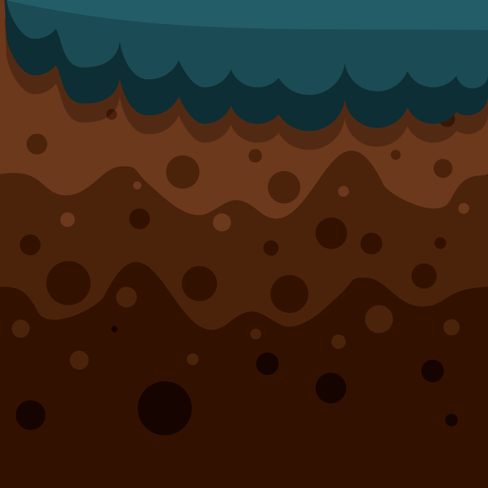 Brown soil