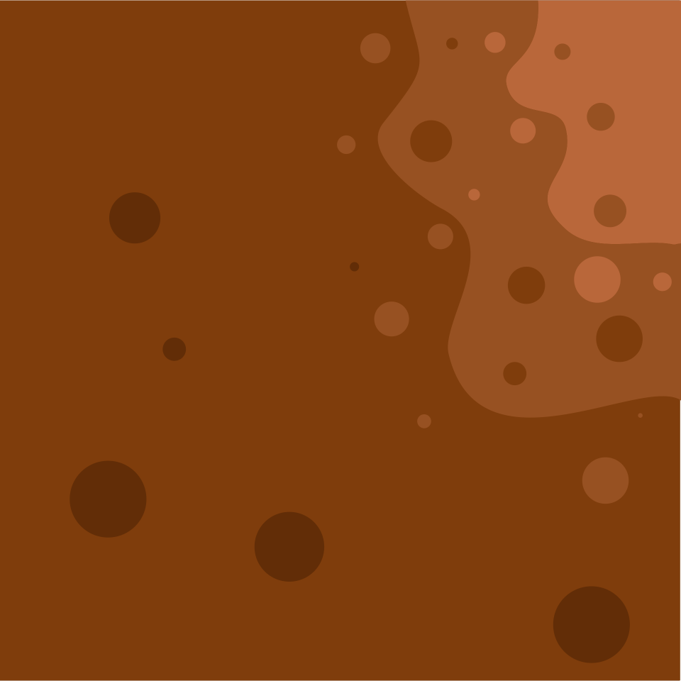 Brown soil