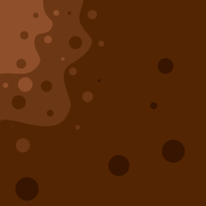 Dark brown soil