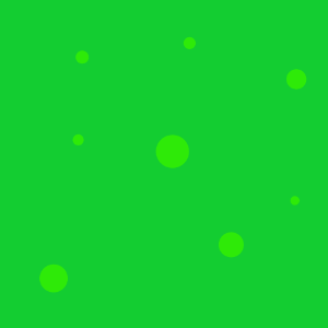 Green bubbles