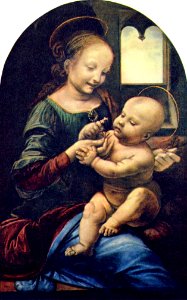 1478-1482 oil on wood youth painting leonardo