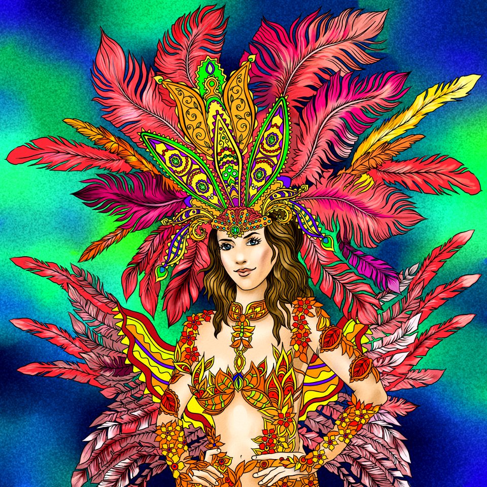 Samba dancer