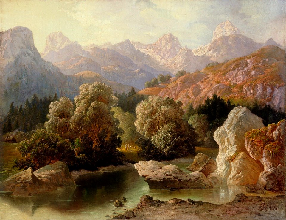 Painting oil on canvas artistry
