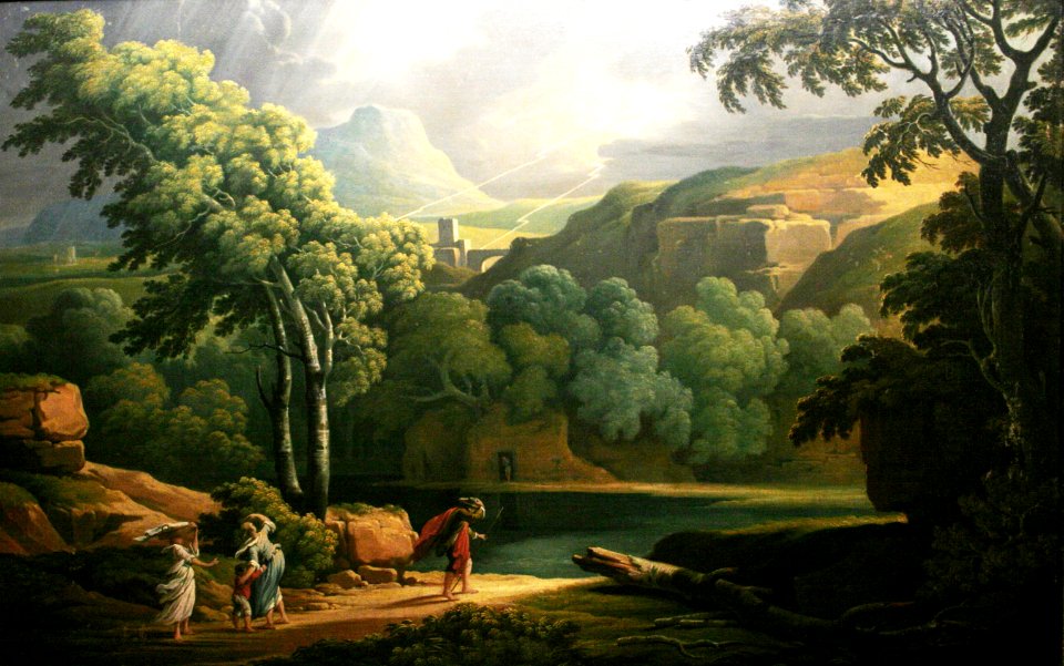 Painting oil on canvas artistry