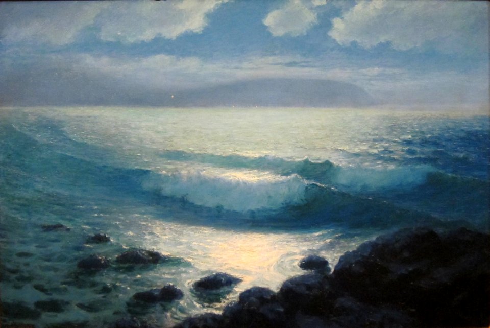 Water sky clouds