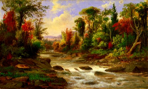 Artistic painting oil on canvas