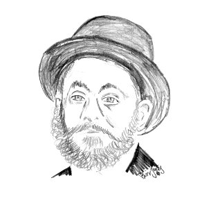 Drawing painting portrait