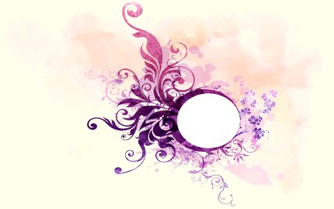 Abstract flora background