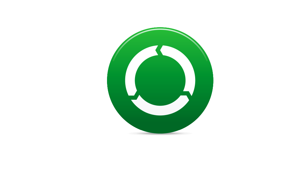 Icon of Recycle on Button
