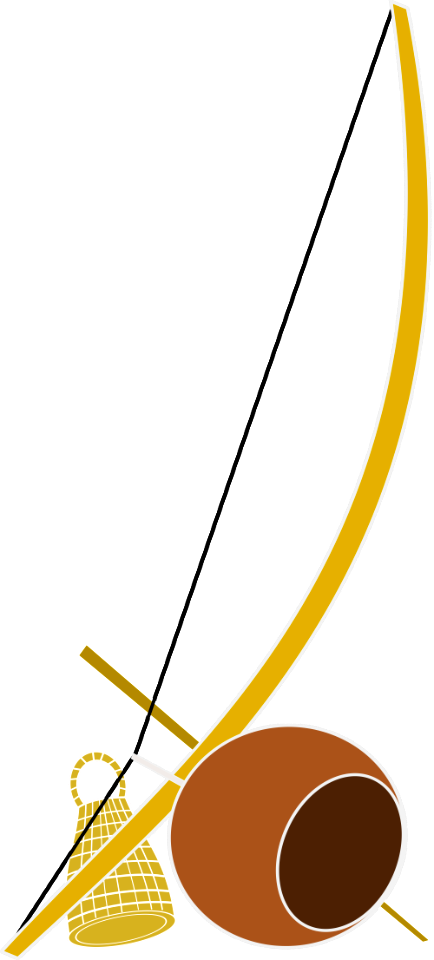Berimbau percussion instrument