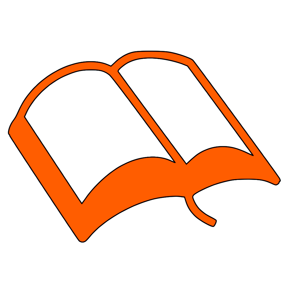 Book silhouette